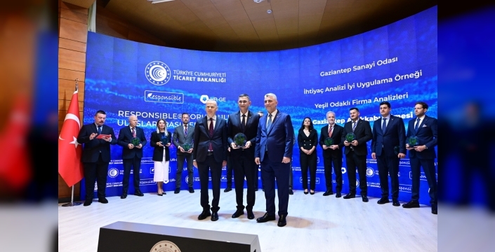 TİCARET BAKANLIĞI’NDAN GSO’YA URGE ÖDÜLÜ