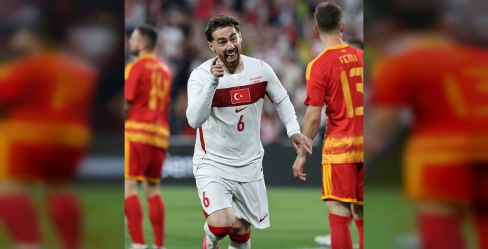 A Milli takımın başarılı orta sahası Orkun Kökçü: "Üst seviyede oynadık"dedi.