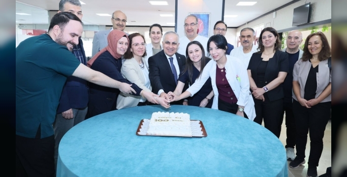 GAÜN HASTANESİNDE 100. KEMİK İLİĞİ BAŞARIYLA NAKLİEDİLDİ