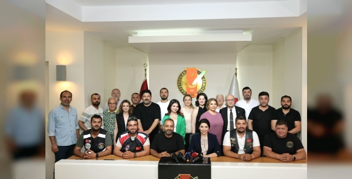 GAZİANTEP'TE TEKERLEKLER DOSTLUK İÇİN DÖNECEK