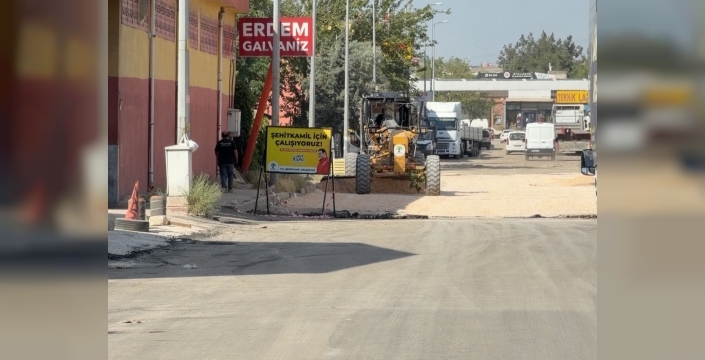 KÜSGET’TE YILLARIN YOL SORUNU ÇÖZÜLÜYOR
