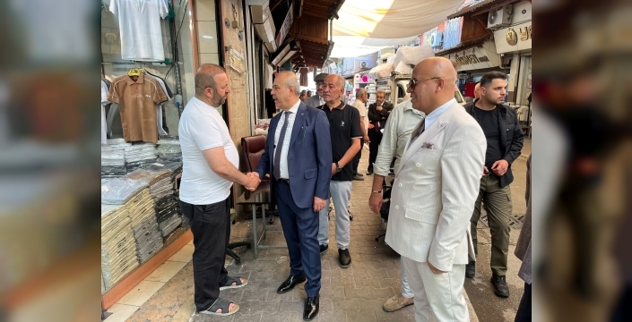 BAŞKAN KILIÇ, HAZIR GİYİM ESNAFI İLE BULUŞTU
