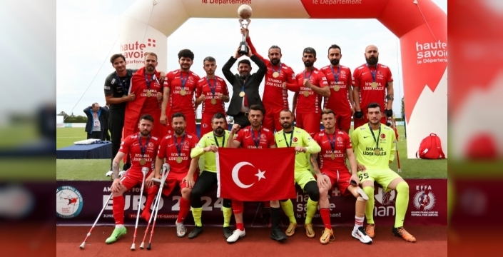 Dünya Kupası Yolundaki Ampute A Milli Takımı’nın Ana Sponsoru İstanbul Lider Koleji oldu