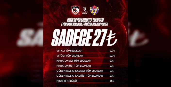 BİLET SATIŞLARI DEVAM EDİYOR