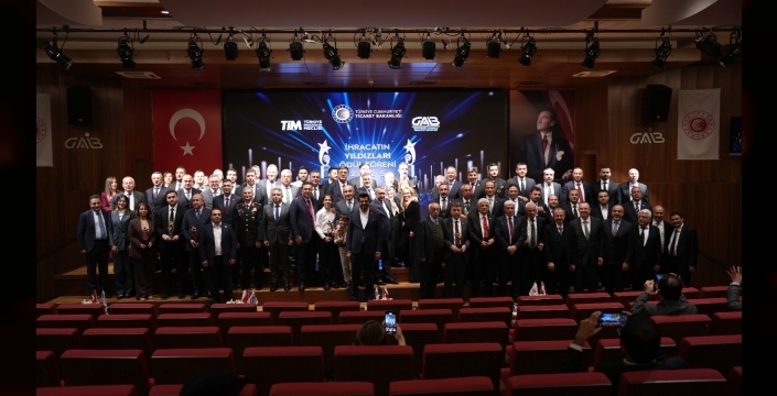 GAİB Tarafından Düzenlenen Törenle İhracatın Yıldızları Ödüllerine Kavuştu