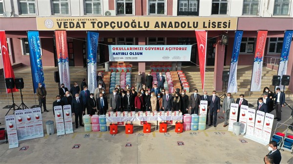 GAZİANTEPTEKİ OKULLAR AÇILIŞA HAZIR