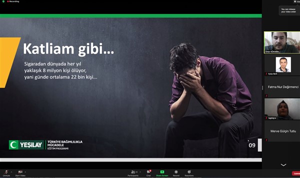 HKÜden Sigarayı Bıraktıran Etkinlik