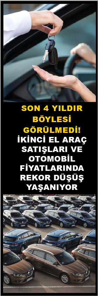 SON 4 YILDIR BÖYLESİ GÖRÜLMEDİ! İKİNCİ EL ARAÇ SATIŞLARI VE OTOMOBİL FİYATLARINDA REKOR DÜŞÜŞ YAŞANIYOR