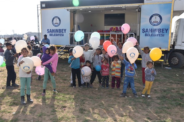 NURDAĞI’NDAKİ ÇOCUKLARA MORAL BULDU