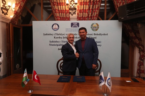 ŞAHİNBEY’DEN ÖZBEKİSTAN’A UZANAN KARDEŞLİK