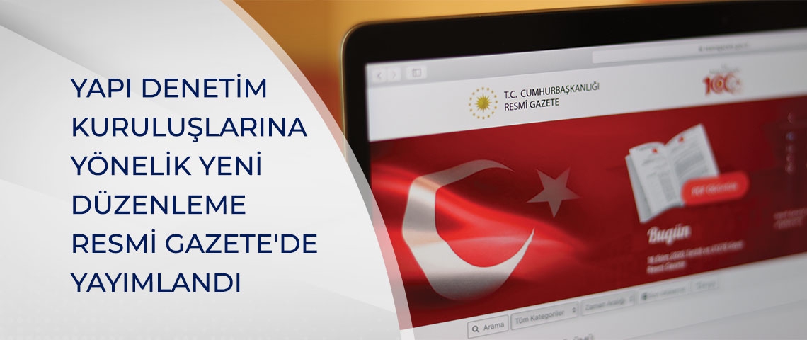 Yapı denetimine yeni düzenleme