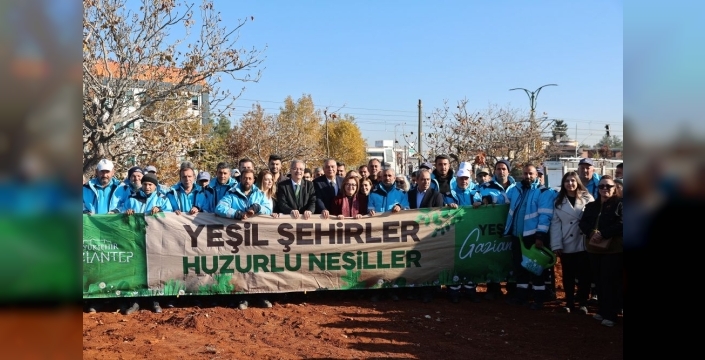 YEŞİLANTEP PROJESİ İLE ŞEHİR MERKEZİ AĞAÇLANIYOR