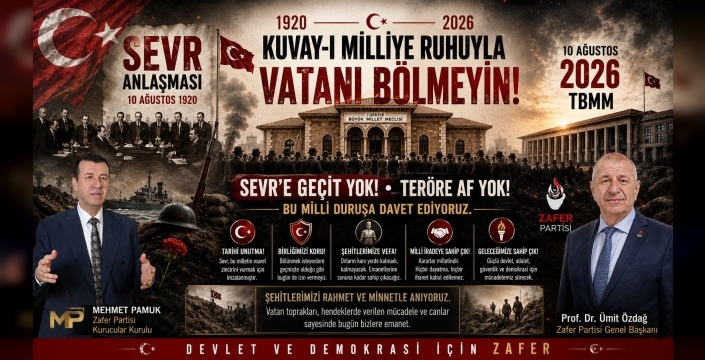 Zafer Partisi Kurucular Kurulu Üyesi Mehmet Pamuk: “Silah bırakma adı altında hukuki ve siyasi belirsizlik üretilemez; Türkiye’nin geleceği pazarlık konusu yapılamaz!”